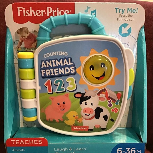 Fisher-Price Laugh & Learn Counting Animal Friends NIP - Picture 1 of 2